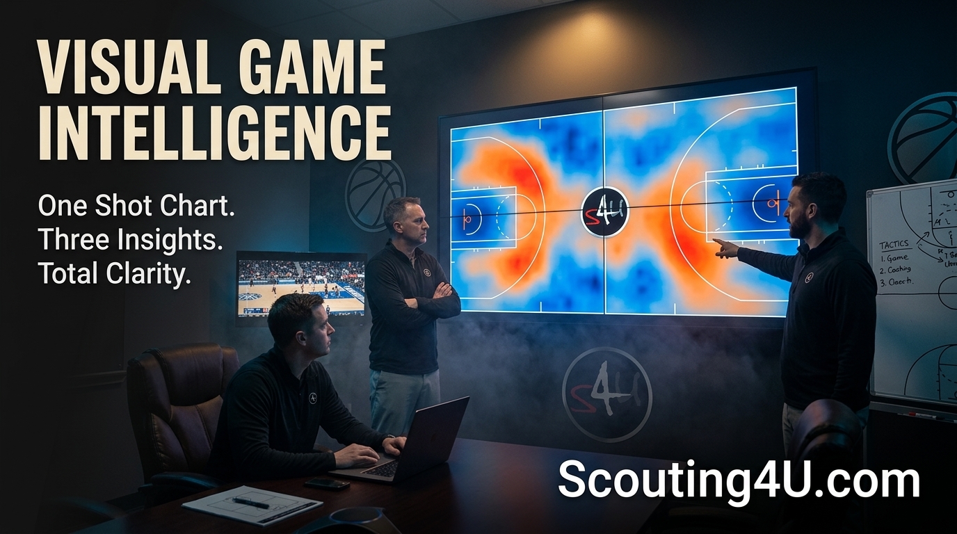 One Shot Chart. Three Insights Visual: Game Plan Revolution
